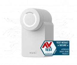 Nuki Smart Lock má certifikát AV-Test
